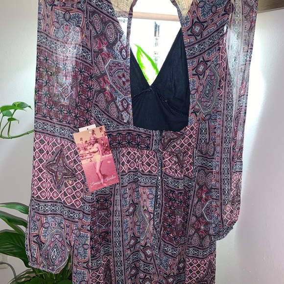 Emerald sundae chiffon dress new with tags - Picture 7 of 7